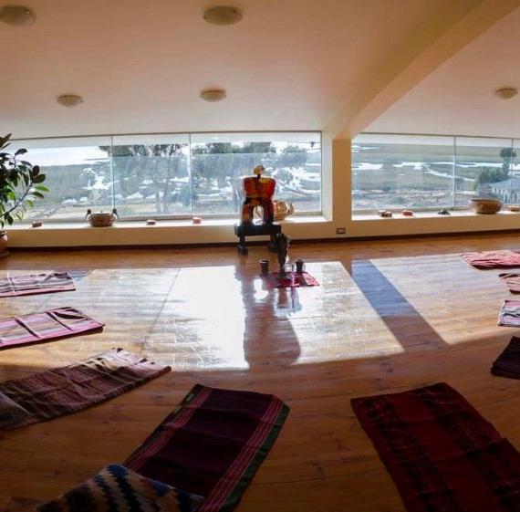 Meditation and Relaxation Area  Taypikala Hotel Lago Puno Meditation and Relaxation Area  Taypikala Hotel Lago Puno