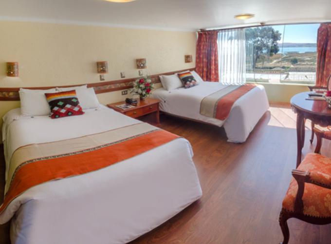Estándar twin o doble Taypikala Hotel Lago Puno Estándar twin o doble Taypikala Hotel Lago Puno
