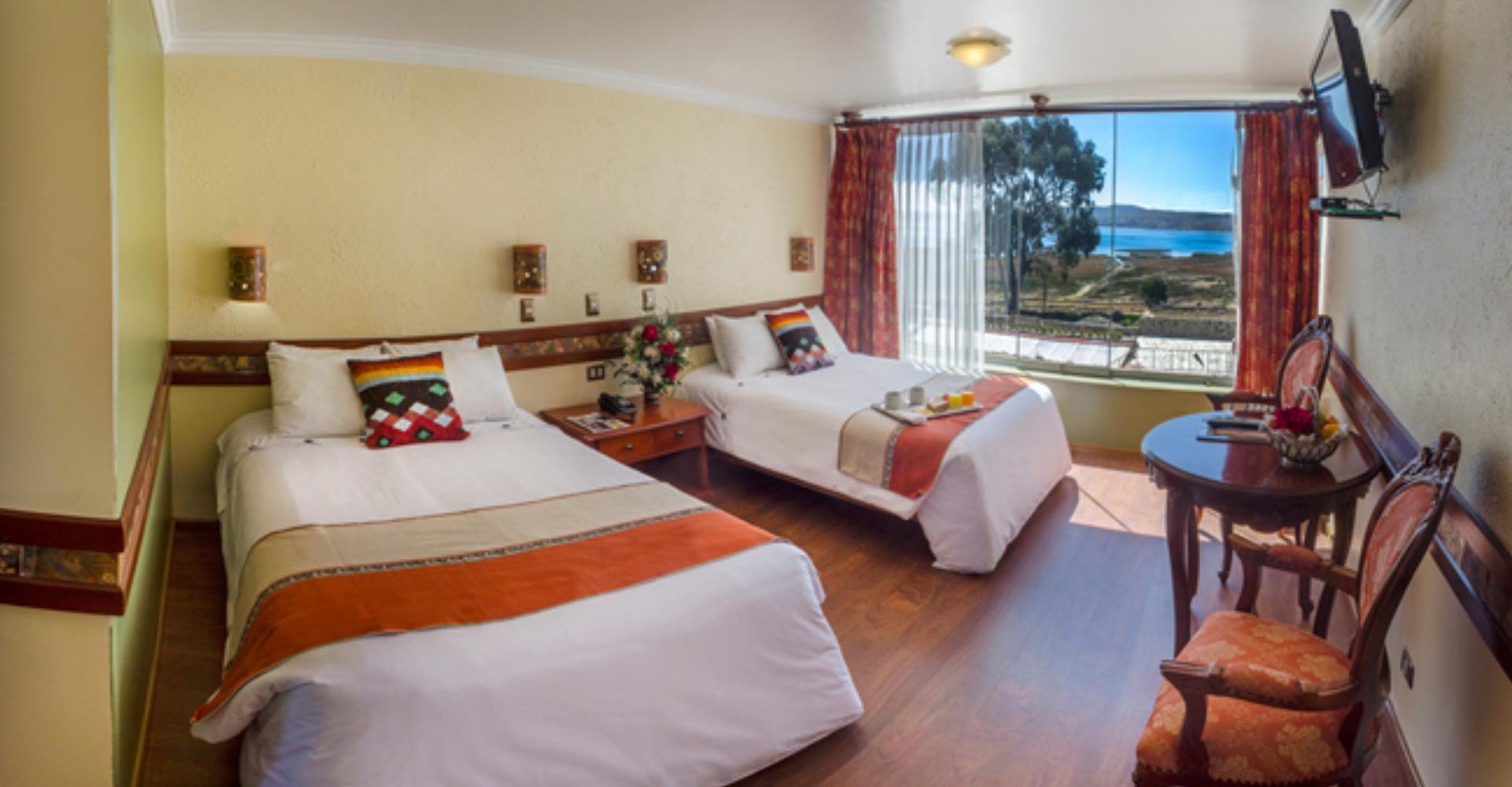 Standard twin or double Taypikala Hotel Lago Puno Standard twin or double Taypikala Hotel Lago Puno