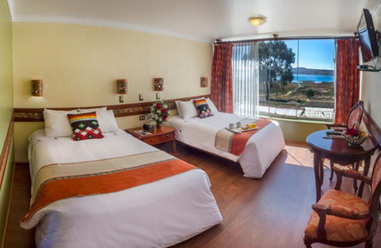 Standard twin or double  Taypikala Hotel Lago Puno Standard twin or double  Taypikala Hotel Lago Puno