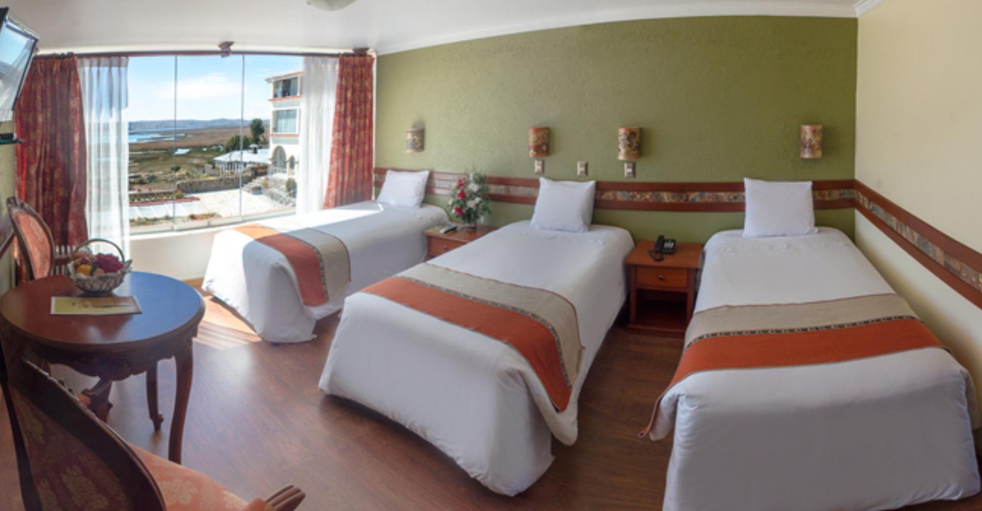 Standard triple  Taypikala Hotel Lago Puno Standard triple  Taypikala Hotel Lago Puno