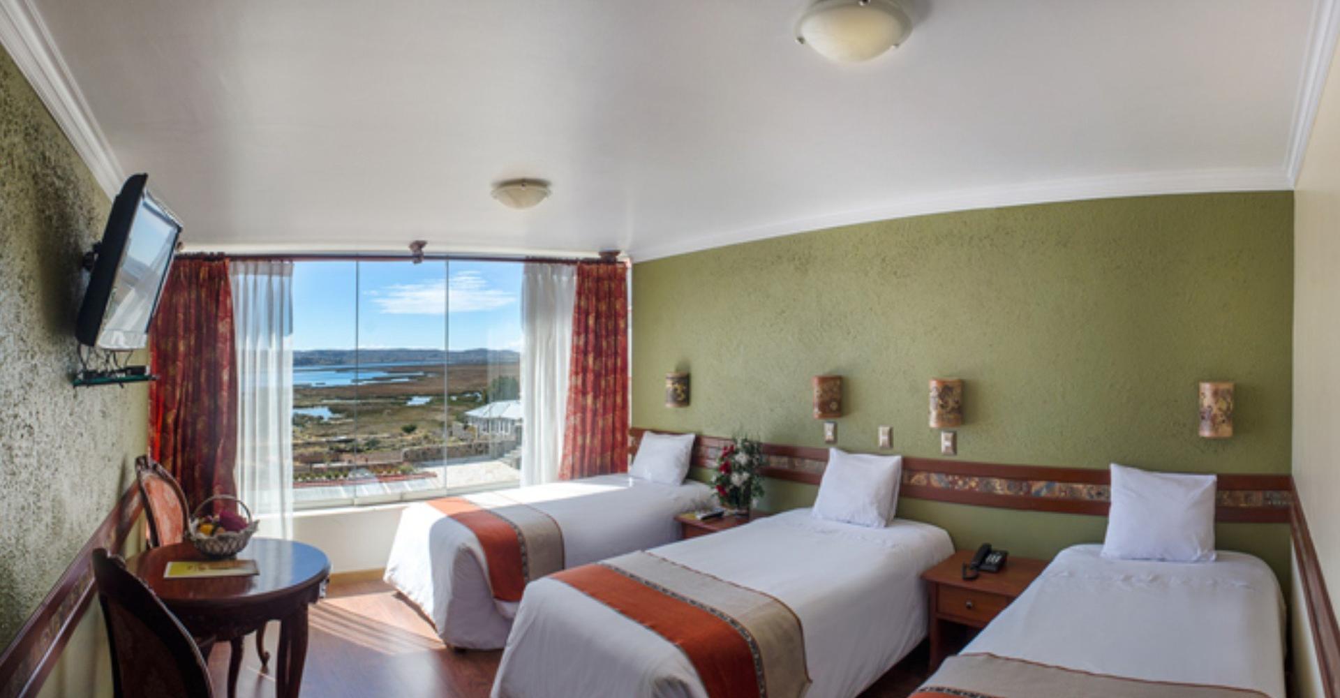 Standard triple  Taypikala Hotel Lago Puno Standard triple  Taypikala Hotel Lago Puno